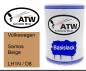 Preview: Volkswagen, Samos Beige, LH1N / D8: 500ml Lackdose, von ATW Autoteile West.